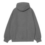 CARHARTT WIP VISTA HOODIE BLACK GARMENT DYED - Εικόνα 2
