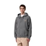 CARHARTT WIP VISTA HOODIE BLACK GARMENT DYED - Εικόνα 3