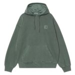 CARHARTT WIP VISTA HOODIE DARK SCARAB GARMENT DYED