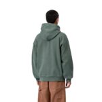 CARHARTT WIP VISTA HOODIE DARK SCARAB GARMENT DYED - Εικόνα 4