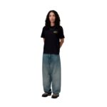 CARHARTT WIP W BRANDON PANT BLUE WORN USED WASH - Εικόνα 4