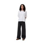 CARHARTT WIP W JANE PANT BLACK HEAVY STONE WASH - Εικόνα 4