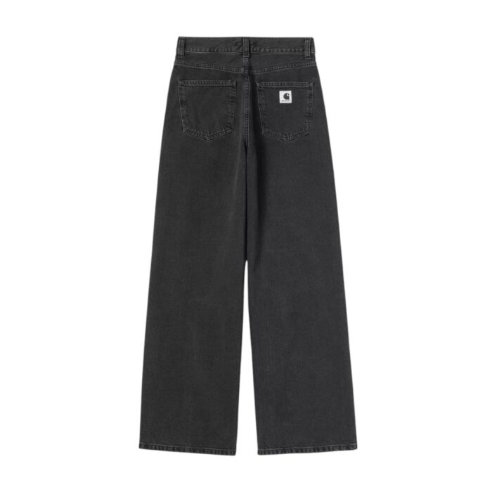 CARHARTT WIP W JANE PANT BLACK HEAVY STONE WASH - Εικόνα 6