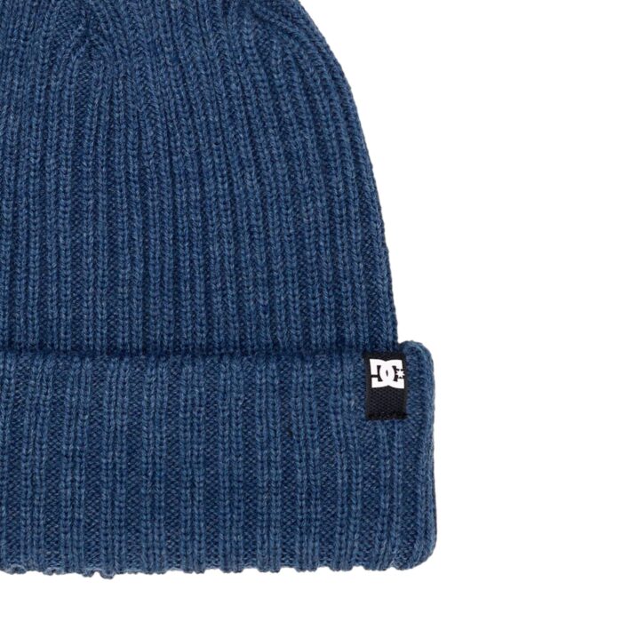 DC FISH N DESTROY BEANIE DARK DENIM - Εικόνα 3