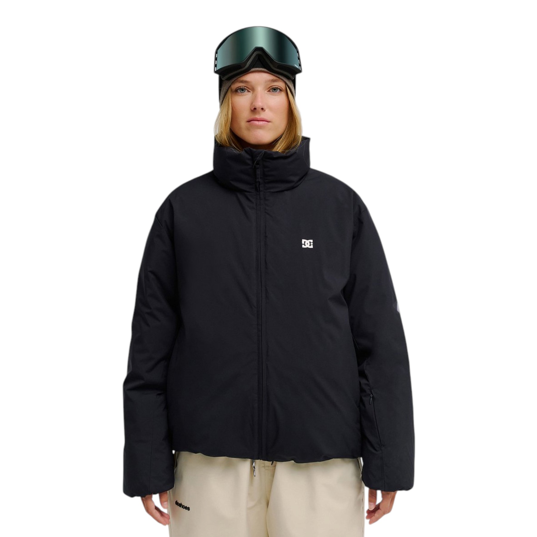 DC W AURA 10K SNOW JACKET BLACK EDJTJ03057-KVJ0 S M 242E (1)-Photoroom DC W AURA 10K SNOW JACKET BLACK - Εικόνα 1