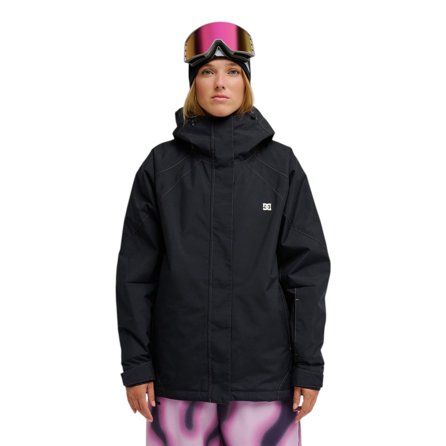 DC W EVERFROST 10K SNOW JACKET BLACK EDJT03052-KVJ0 S M L 242E (1)-Photoroom DC W EVERFROST 10K SNOW JACKET BLACK - Εικόνα 1