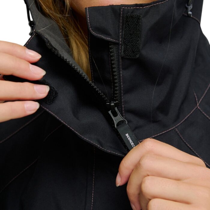 DC W EVERFROST 10K SNOW JACKET BLACK - Εικόνα 7