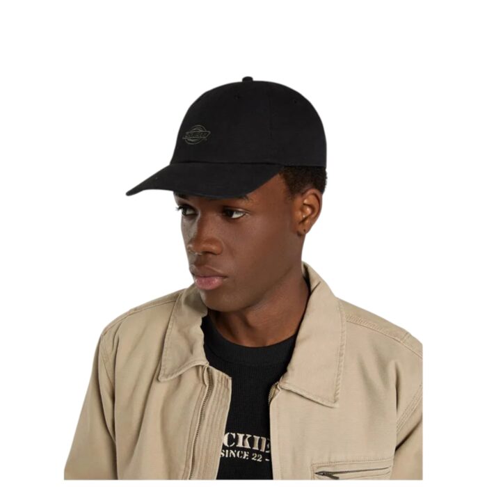 DICKIES DUCK CANVAS DAD CAP BLACK - Image 4