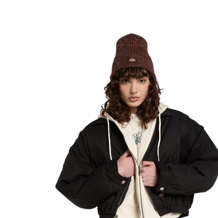 DICKIES LEWISTOWN BEANIE BLACK RED - Εικόνα 5
