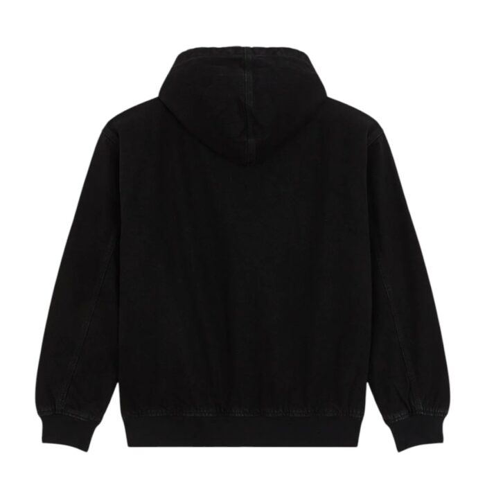 DICKIES LINED DENIM HOODED BOMBER JACKET BLACK - Εικόνα 8