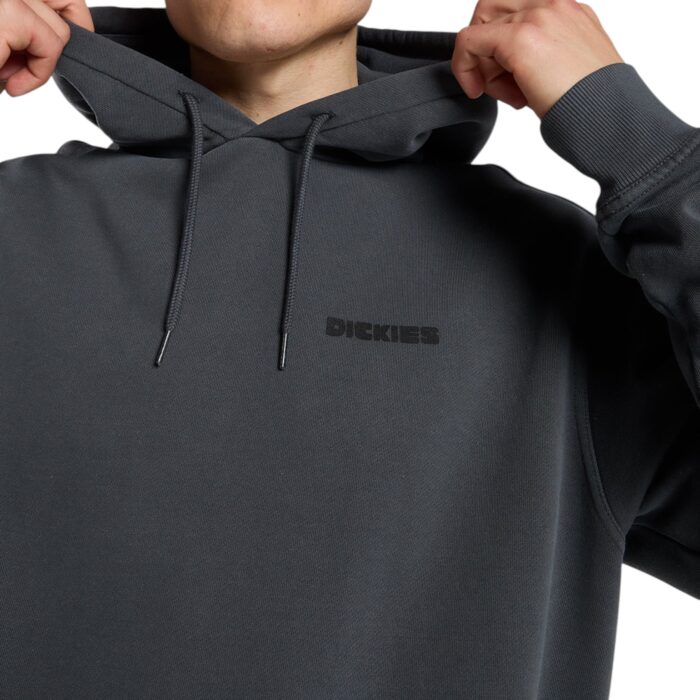 DICKIES MCDERMITT HOODIE CHARCOAL - Εικόνα 3