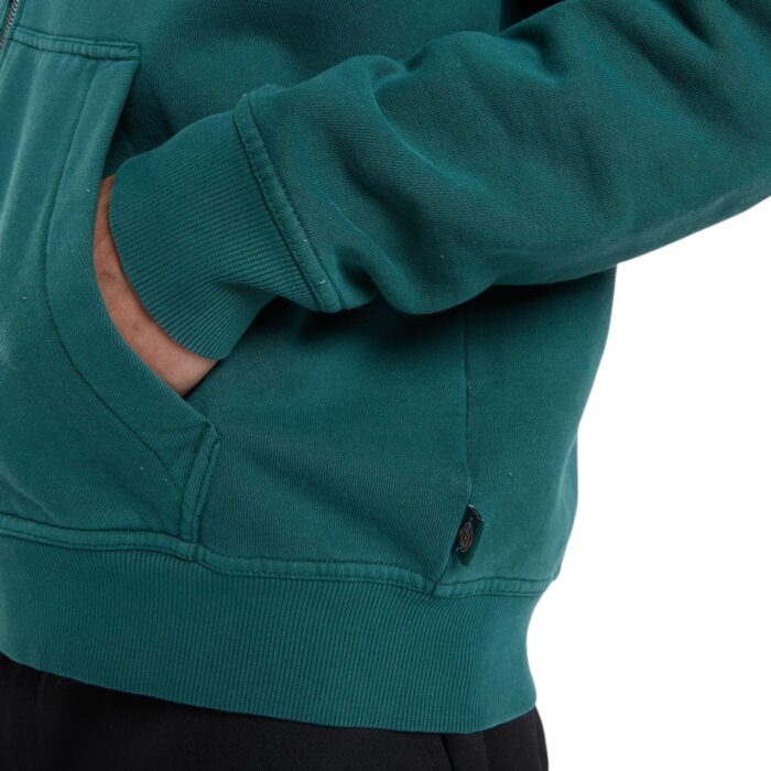 DICKIES MINDEN ZIP HOODIE DARK GREEN - Εικόνα 4