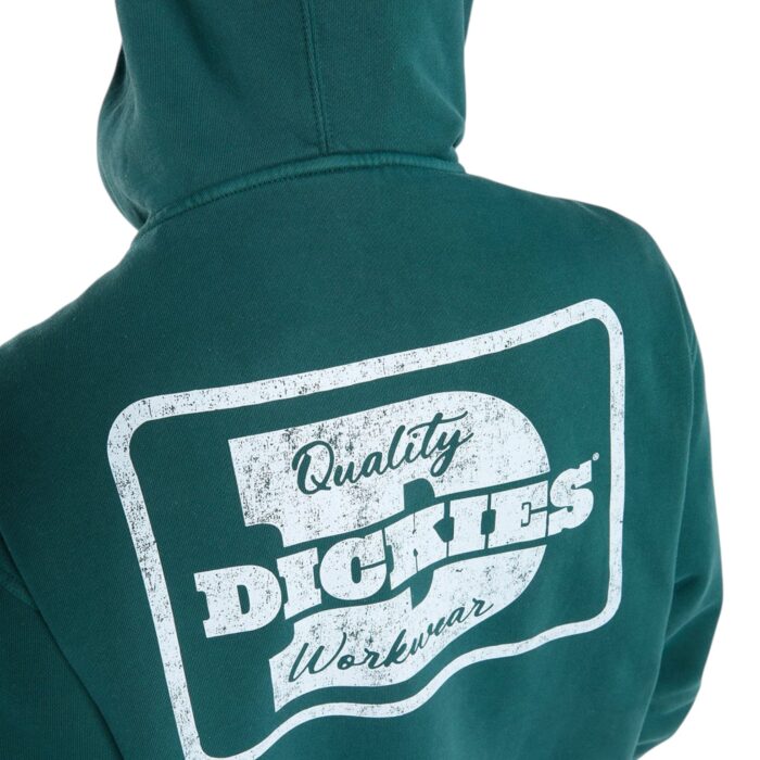 DICKIES MINDEN ZIP HOODIE DARK GREEN - Εικόνα 5