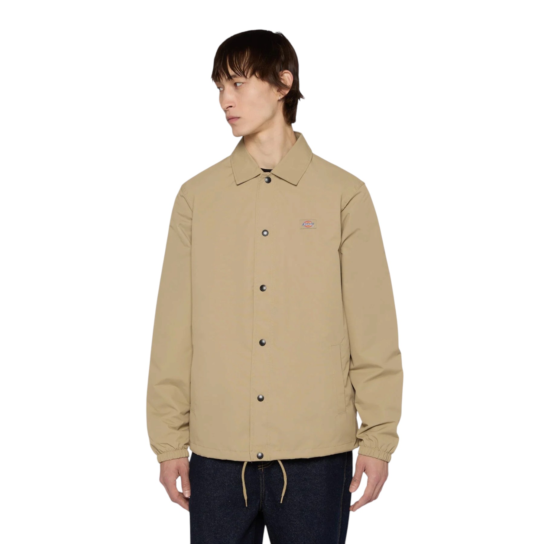 DICKIES OAKPORT COACH JACKET KHAKI DK0A4XEWKHK S M L XL XXL 75E 1 (1)-Photoroom DICKIES OAKPORT COACH JACKET KHAKI - Εικόνα 1