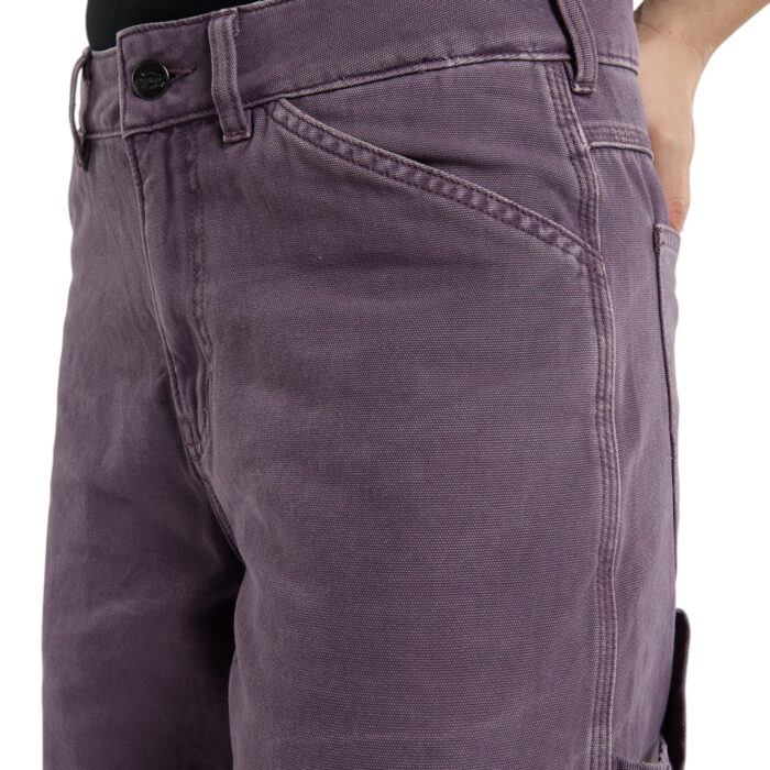 DICKIES W HOUCK WIDE CANVAS CARPENTER PANT VINTAGE VIOLET - Εικόνα 5