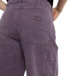 DICKIES W HOUCK WIDE CANVAS CARPENTER PANT VINTAGE VIOLET - Εικόνα 6