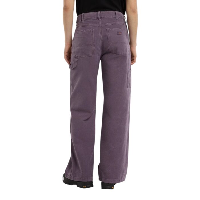 DICKIES W HOUCK WIDE CANVAS CARPENTER PANT VINTAGE VIOLET - Εικόνα 2