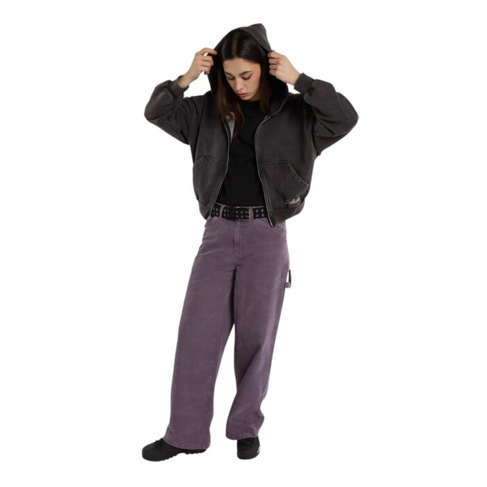 DICKIES W HOUCK WIDE CANVAS CARPENTER PANT VINTAGE VIOLET - Εικόνα 4