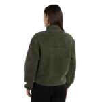 DICKIES W MOUNT HOPE ZIP FLEECE OLIVE GREEN - Εικόνα 2