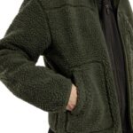 DICKIES W MOUNT HOPE ZIP FLEECE OLIVE GREEN - Εικόνα 5