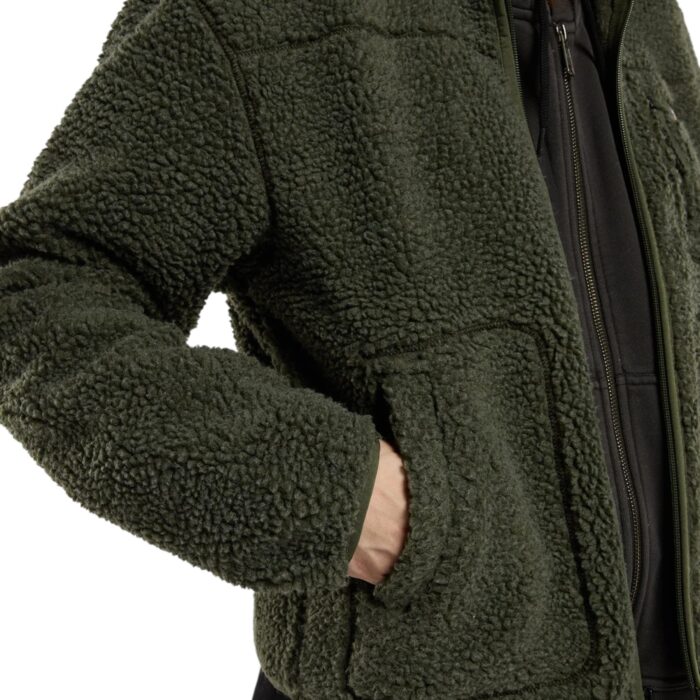 DICKIES W MOUNT HOPE ZIP FLEECE OLIVE GREEN - Εικόνα 5