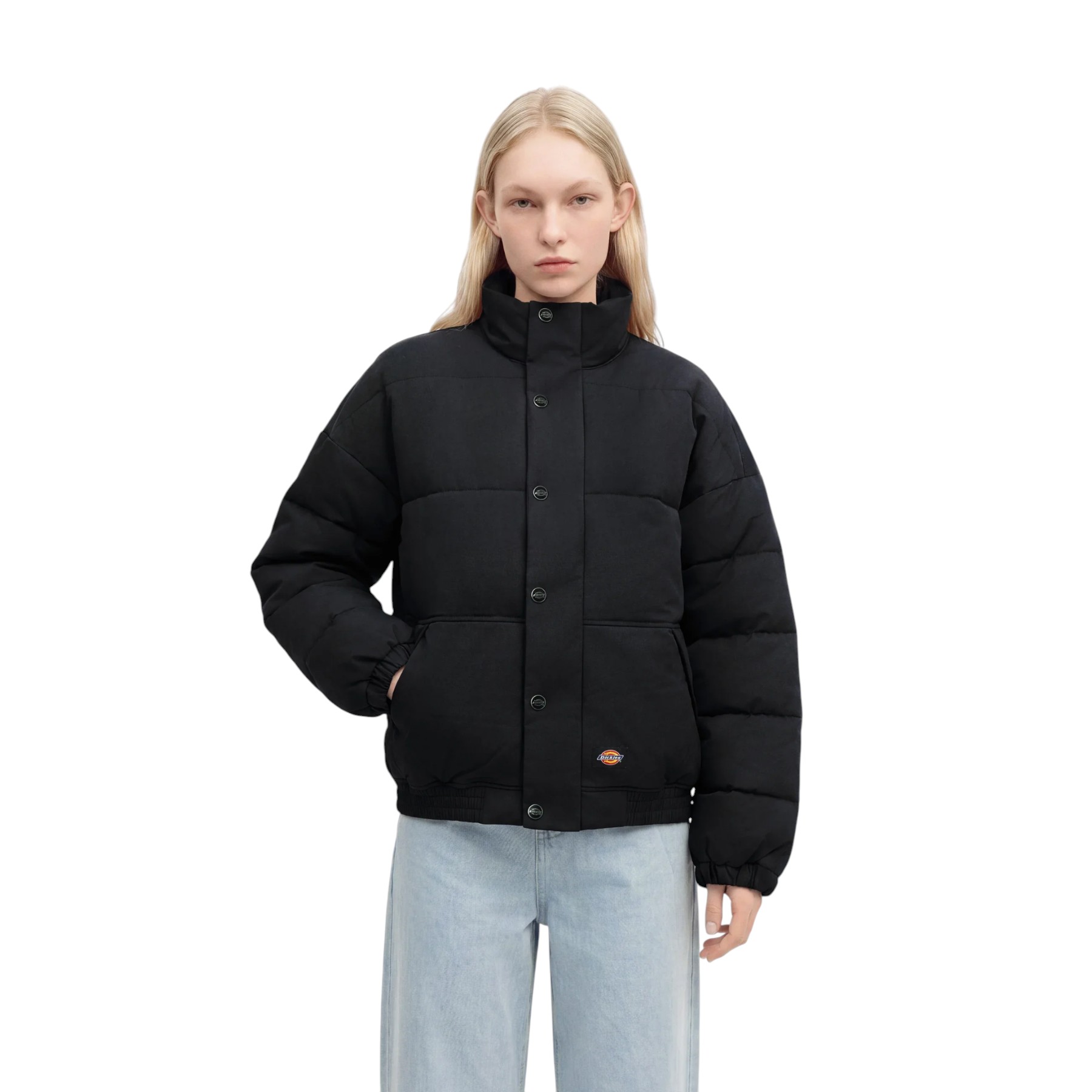 DICKIES W OSINO PUFFER JACKET BLACK DK0A8DU2BLK XS S M L XL 155E (1)-Photoroom DICKIES W OSINO PUFFER JACKET BLACK - Εικόνα 1