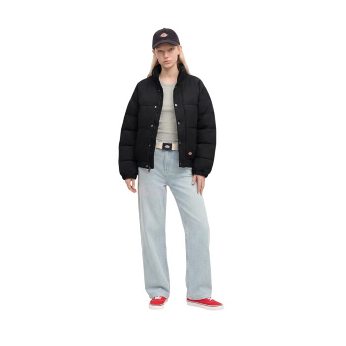 DICKIES W OSINO PUFFER JACKET BLACK - Εικόνα 4
