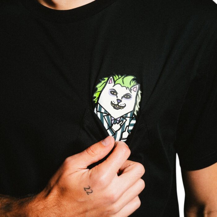 RIPNDIP BUG DRANK NERM POCKET T-SHIRT BLACK - Εικόνα 2