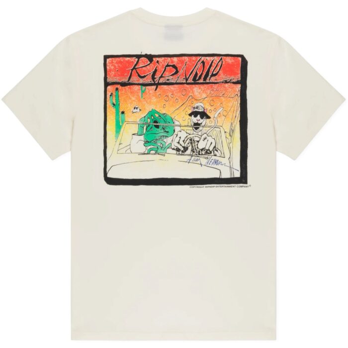 RIPNDIP DRIVE THRU T-SHIRT BONE - Εικόνα 2