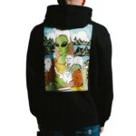 RIPNDIP HERE ALL ALONG HOODIE BLACK - Εικόνα 4