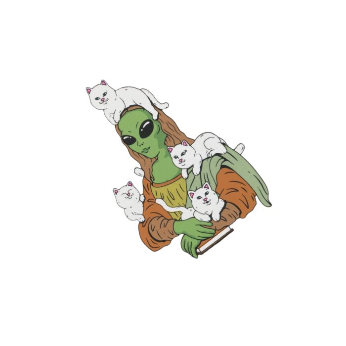 RIPNDIP HERE ALL ALONG T-SHIRT BONE - Εικόνα 3