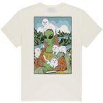 RIPNDIP HERE ALL ALONG T-SHIRT BONE - Εικόνα 2