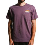 RIPNDIP LORD SHROOMY POCKET T-SHIRT DUSTY PLUM - Εικόνα 4