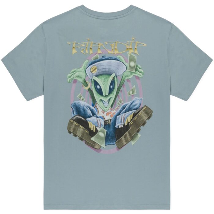 RIPNDIP YUBG MONEY T-SHIRT SILVER BLUE - Εικόνα 2