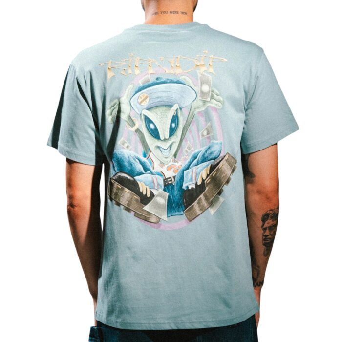 RIPNDIP YUBG MONEY T-SHIRT SILVER BLUE - Εικόνα 4