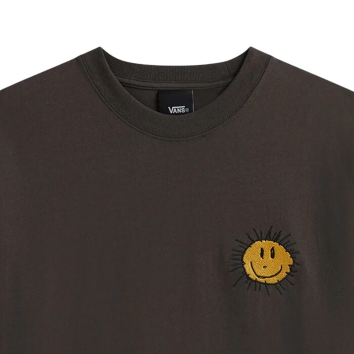 VANS CHECKERBOARD BEHAVIOUR T-SHIRT FADED BLACK - Εικόνα 3