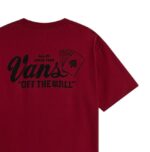 VANS HIGH ROLLER T-SHIRT BORDEAUX - Εικόνα 3