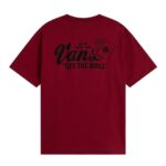 VANS HIGH ROLLER T-SHIRT BORDEAUX - Εικόνα 2