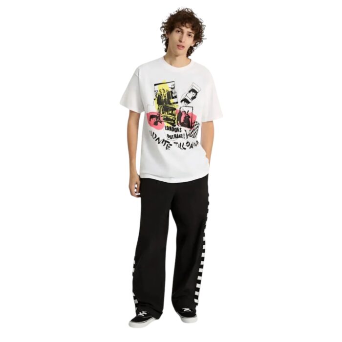 VANS SEX PISTOLS LONDON'S OUTRAGE T-SHIRT WHITE - Εικόνα 3