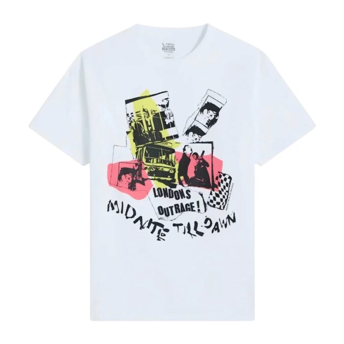 VANS SEX PISTOLS LONDON'S OUTRAGE T-SHIRT WHITE - Εικόνα 4