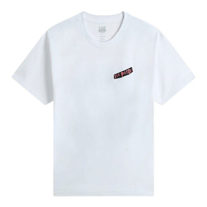 VANS SEX PISTOLS RUN WILD ON THE GREEN T-SHIRT WHITE - Εικόνα 3