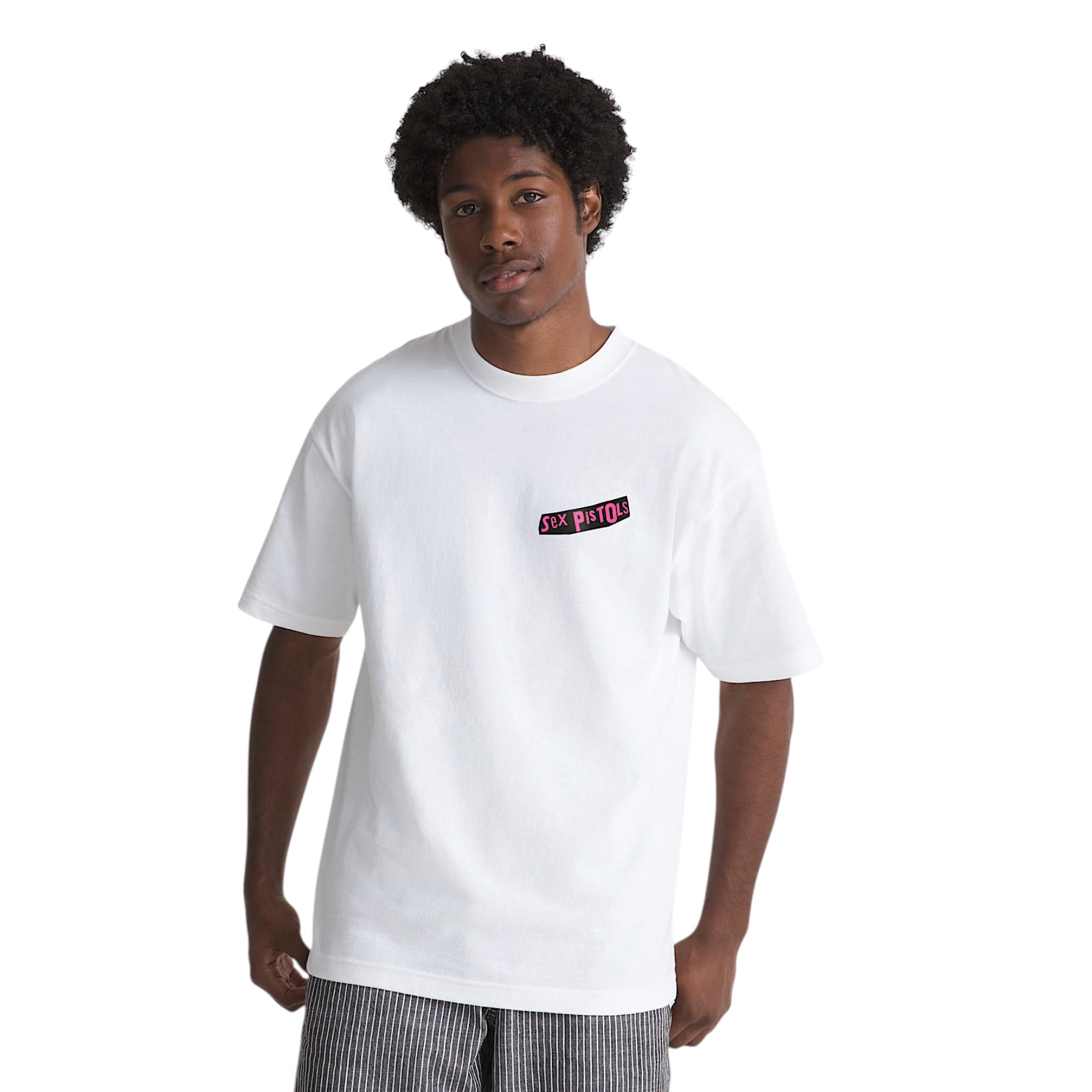 VANS SEX PISTOLS RUN WILD ON THE GREEN T-SHIRT WHITE VN00134SWHT S M L 40E (3)-Photoroom VANS SEX PISTOLS RUN WILD ON THE GREEN T-SHIRT WHITE - Εικόνα 1