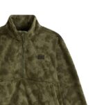 VANS SHEPARD HALF ZIP POLAR FLEECE MOSSY OLIVE GREEN OBSIDIAN FERN GREEN - Εικόνα 3