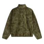 VANS SHEPARD HALF ZIP POLAR FLEECE MOSSY OLIVE GREEN OBSIDIAN FERN GREEN - Εικόνα 2