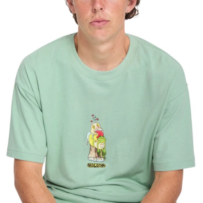 VOLCOM ACID FROG T-SHIRT ICE GREEN - Εικόνα 6