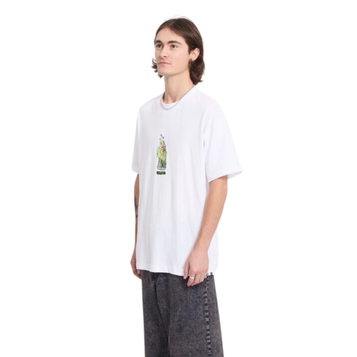 VOLCOM ACID FROG T-SHIRT WHITE - Εικόνα 4