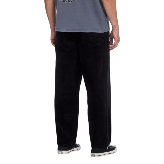 VOLCOM BILLOW TAPERED CORD PANT BLACK - Εικόνα 2