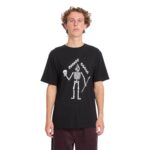 VOLCOM FELIX SKULL T-SHIRT BLACK