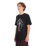 VOLCOM FELIX SKULL T-SHIRT BLACK - Εικόνα 3