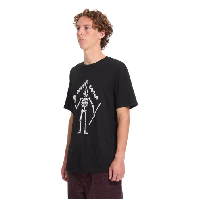 VOLCOM FELIX SKULL T-SHIRT BLACK - Εικόνα 3